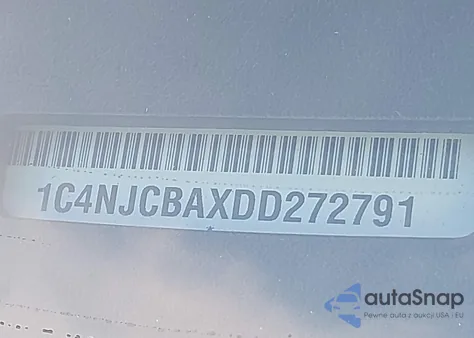 2013 Jeep Compass Sport z USA, uszkodzony, nr VIN 1C4NJCBAXDD272791